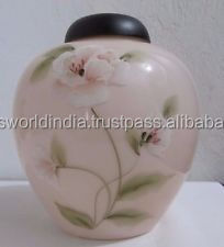 American Style Metal Cloisonne Adult Heart <b>Keepsake</b> Urn - Product Image 4