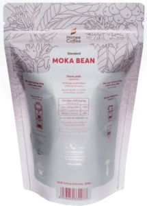 เวียดนาม Moka คั่วเมล็ดกาแฟกลางย่างเกรด1ที่มีคุณภาพสูง250กรัม500กรัม1กิโลกรัมต่อถุงกาแฟยี่ห้อ Honee - Product Image 4
