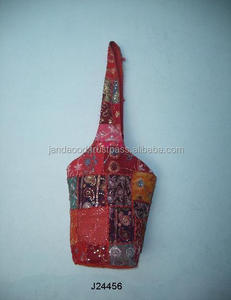 Sac à bandoulière en coton multicolore pour femmes et filles, pour patchwork, plusieurs tailles, disponible en plusieurs - Product Image 3