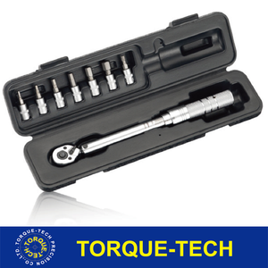 Jeu de clés dynamométriques miniatures en acier au carbone de qualité industrielle 1/4\"DR. Outil à main personnalisable OEM/ODM - Product Image 2