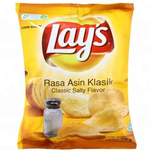 LEGT Kartoffel Chips SALZIG KLASSISCHE 68gr | Indonesien Herkunft