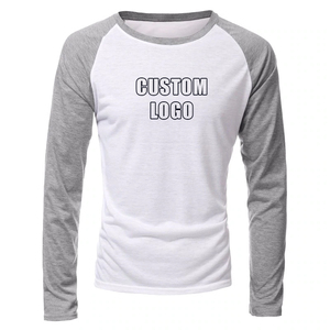 เสื้อคอกลมแขนยาวสำหรับผู้ชาย,เสื้อผ้าลำลองสำหรับผู้ชายเสื้อนอกกันหนาว Raglan เสื้อกีฬาหรูหรา - Product Image 1