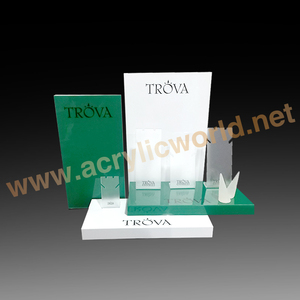 Support de présentation de collier en Perspex épais avec Logo personnalisé pour vitrine de magasin présentoir de bijoux en acrylique présentoirs de bijoux - Product Image 4