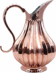 Venta caliente COBRE PURO Cocina Jarra de agua Mesa Jarra de agua de metal Olla de agua con estilo - Product Image 2