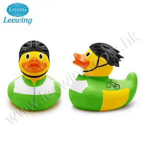 Jouet de bain en plastique PVC, vinyle, Polo à eau blanche personnalisé, Design votre propre canard en caoutchouc, 1 pièce