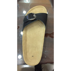 รองเท้าแตะผู้หญิงก๊อกแฟชั่น,รองเท้าแตะฤดูร้อนคุณภาพสูง,รองเท้าแตะหนังกลับ Cork - Product Image 1