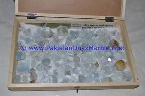 Pierres précieuses, cristaux et minéraux bruts d'aquamarine (beryl) - Product Image 6