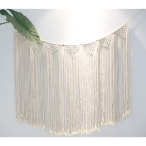 Guirlande de banderoles murales en macramé faites à la main pour Amazon Etsy Home Decor - Product Image 3