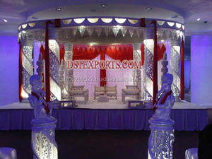 ล่าสุดบอลลีวูดคริสตัล Mandap ชุดแต่งงานคริสตัล Mandaps อินเดียแต่งงาน Mandaps - Product Image 3