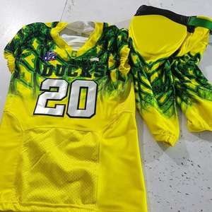 Uniformes de fútbol americano juvenil personalizados cómodos y transpirables que incluyen Tallas grandes - Product Image 1