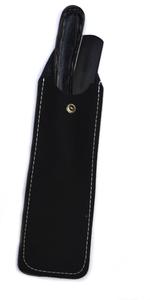 Rasoir de rasage noir professionnel ASB-RSR-004 couteau droit à lame unique avec manche en bois pour le rasage des aisselles du visage du corps - Product Image 4