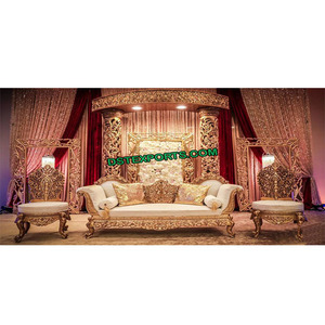 ชาวฮินดูการตกแต่งเวทีมหารานีแต่งงาน,ชุดจัดงานแต่งงานแบบเอเชียสำหรับการขายตกแต่งเวทีงานแต่งงานดูสวยงาม - Product Image 1