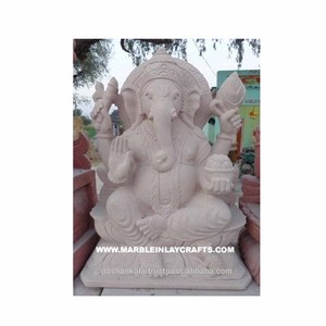 Idols Marble Ganesha Murti Handmade - Product Image 1