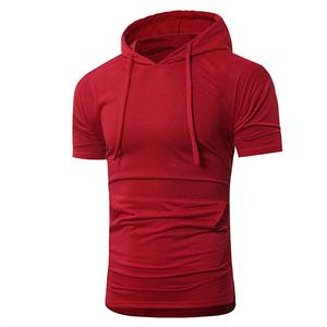 Sweat à Capuche Décontracté d'Hiver pour Homme, Pull Chaud, Polaire, Manteau à Capuche Uni, Rouge, pour Hommes et Femmes - Product Image 1