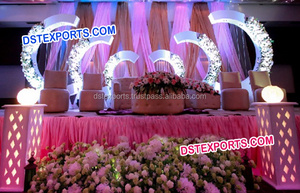 Cadre arrière de scène de mariage en Fiber de verre, conception Exclusive, pour scène de mariage, Style Rajwada - Product Image 4