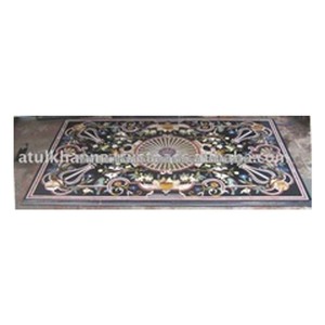 Marble Inlay Table Tops With Pietra Dura Beautiful Table Tops - Product Image 1