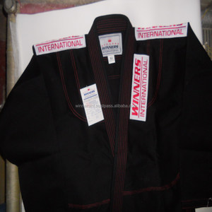 Kimono de BJJ pour hommes, tissage Perle/Or, couleurs personnalisables - Product Image 2