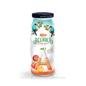 300ml Garrafa De Vidro Garrafa de Suco de <span class=keywords><strong>Acerola</strong></span> Cereja