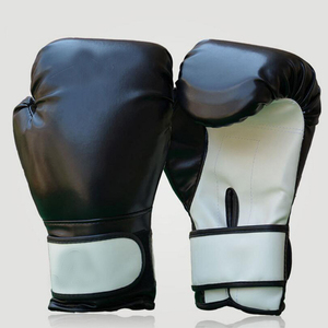 GROS VENDS DE GANTS DE BOXE EN CUIR DE HAUTE QUALITÉ PAS CHER ADULTE HOMMES FEMMES ENFANTS MINI CUSTOM LOGO COULEUR NOIR - Product Image 2