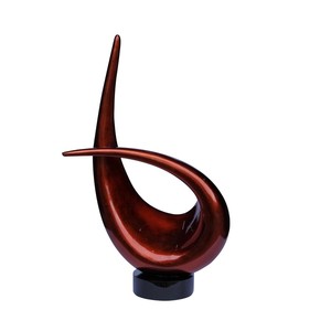 Lacquer Sculpture Quality Eco-friendly Handcrafted Vietnam in Red & Gold Silver Leaf Home Decoration Nautical Viet Nam - Product Image 4