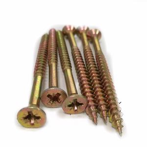 Pozi drive Doppel senkkopf gelb verzinkt spanplatten schrauben spax schraube 4x30 - Product Image 3