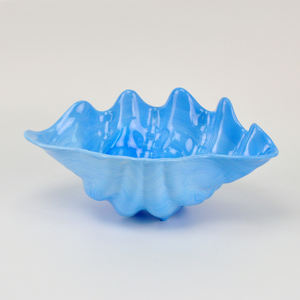 Nuevo diseño de plástico azul Shell diseño ensaladera - Product Image 6