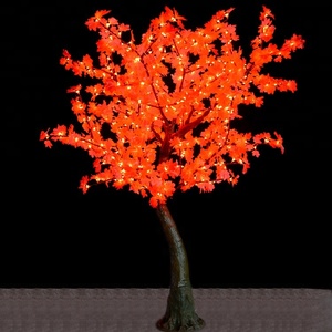 Outdoor Wedding Artificial 2m Maple Lamps IP65 Rated Color Changing LED Ornaments Christmas Tree <strong>Light</strong> 24-220V Pure <strong>Copper</strong> <strong>Wire</strong> - Product Image 2