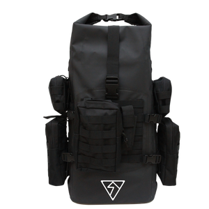 Sac à dos étanche en PVC de grande capacité 40L pour la randonnée en montagne en plein air avec logo personnalisé - Product Image 1