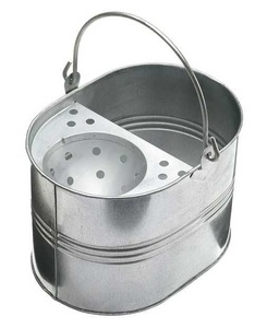 Gran VINTAGE METAL Cubo de fregona - Product Image 2