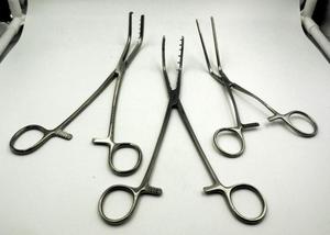 Sarot Bronchus Pince et Pince Dents Courbées Gauche et Droite 23cm Haute Qualité Mahersi - Product Image 4
