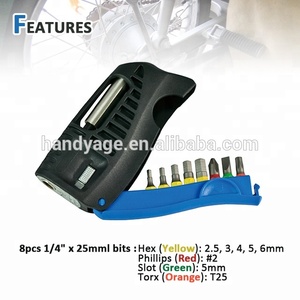 [Handy-Age]-ชุดบิตไขควงเฟืองล้อขนาดเล็ก9ชิ้น (HT1800-085) - Product Image 2