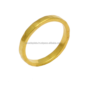 Plain Gold Plated <b>925</b> <b>Silver</b> <b>Ring</b> - Product Image 1