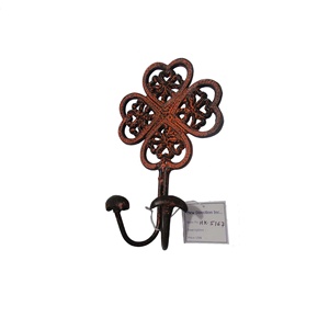 Crochets muraux suspendus pour vêtements, fabriqués à la main, de conception personnalisée, crochets muraux en métal de finition noire, crochets muraux durables robustes pour la maison - Product Image 3