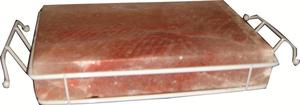 Himalayan Salt <b>Cooking</b> <b>Plate</b> with Tray 1.5x8x12 Inches <b>for</b> BBQ - Product Image 3