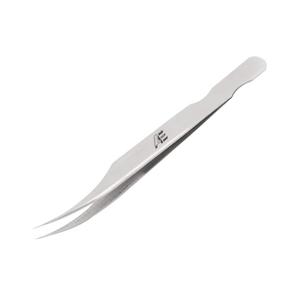 ODM OEM Venta al por Mayor de Pinzas Curvas Personalizadas de 2 Piezas con Punta Puntiaguda, Juego de Pinzas de Acero Inoxidable para Pestañas - Product Image 4