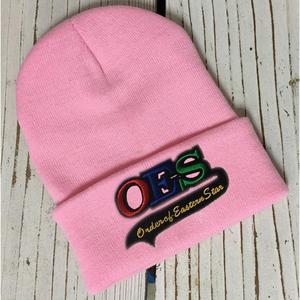 OES Bonnet d'hiver en tricot crâne à la mode franc-maçon chapeaux maçonniques 100% laine brodée ordre étoile de l'Est tissé concepteur imprimé - Product Image 5