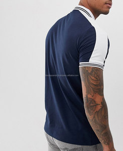 A granel personaliza tu propia marca de ropa barata al por mayor de China Polo de algodón transpirable para hombre de manga larga - Product Image 2