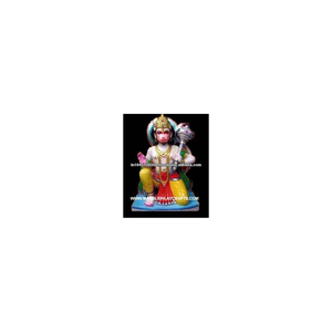 Pure Makrana Marble Hanuman God Statue - Product Image 1