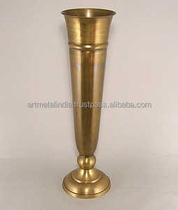 Florero de Metal para decoración del hogar y de la boda, maceta de Metal para flores, último diseño, precio al por mayor - Product Image 5
