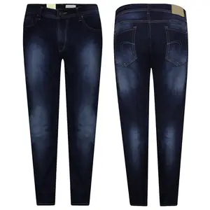 חדש חכם Fit גברים של ג 'ינס ג' ינס אופנה רזה ג 'ינס צפצף