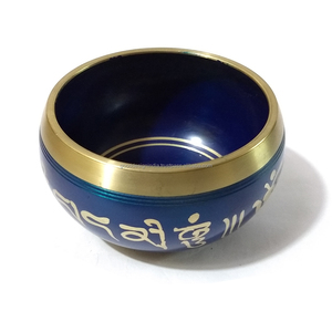 Cuenco para cantar curativo de bronce de alta calidad | Fabricante de cuencos tibetanos hechos a mano de 4,5 "en La India - Product Image 1