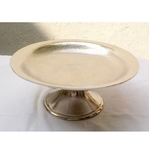 Soporte de aluminio para pastel de boda, expositor redondo - Product Image 1