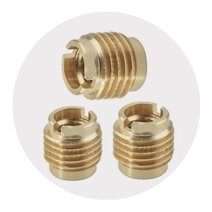 Écrous en laiton américain, 100 pièces, amélioration, en bois - Product Image 1