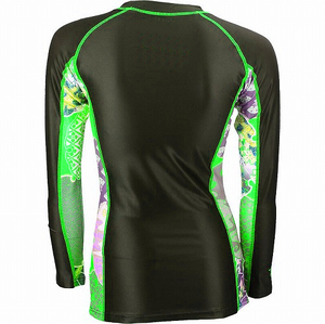 Camisetas deportivas de manga larga para mujer, ropa deportiva de poliéster con estampado personalizado - Product Image 3