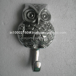 Gancho de pared de búho de aluminio - Product Image 2