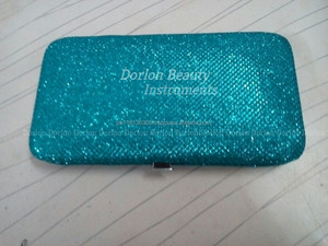 Kit de almacenamiento de pinzas de viaje ligeras con etiqueta privada personalizada Estuche de mantenimiento de cuidado personal de acero inoxidable brillante - Product Image 3