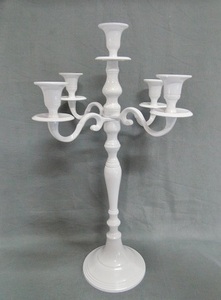 White Wedding <b>Candelabra</b> Used for Home Decoration Office Decoration Wedding Decoration - Product Image 2