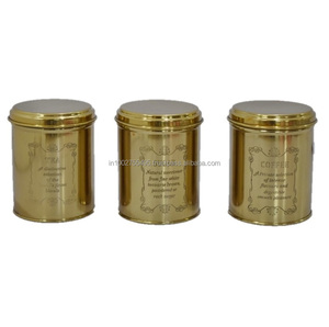 Tarro cuadrado clásico, juego de botes de azúcar para té y café, caja de Pasta estilo Ins de acero inoxidable dorado rosa ecológica para almacenamiento de alimentos - Product Image 2