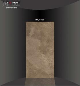 60x120cm กระเบื้องปูพื้นพอร์ซเลนพื้นผิวขรุขระดีไซน์หกเหลี่ยมสีเทา - Product Image 5