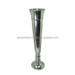 Handcrafted Metal Table Top Decorative <b>Vase</b> Metal Hot Sale Nordic <b>Light</b> Aluminum <b>Vase</b> Modern Gold Plated Flower Urn <b>Vase</b> - Product Image 4